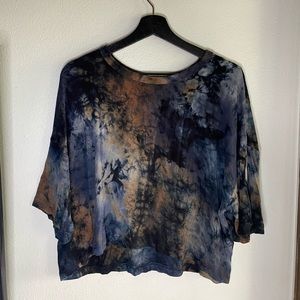 TIE DYE SHORT SLEEVE SHIRT